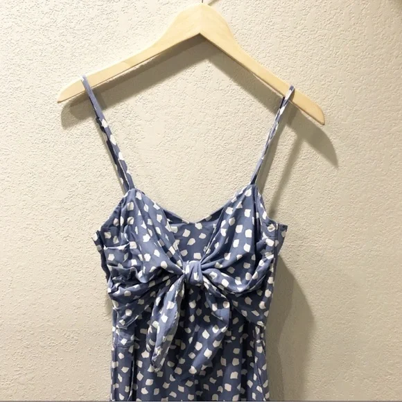 ANTHROPOLOGIE Whit Two tie knot jumpsuit 6P - Picture 7 of 8